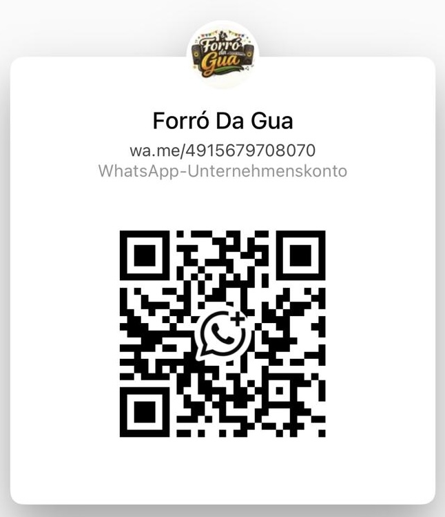 WhatsApp QR-Code Forró Da Gua